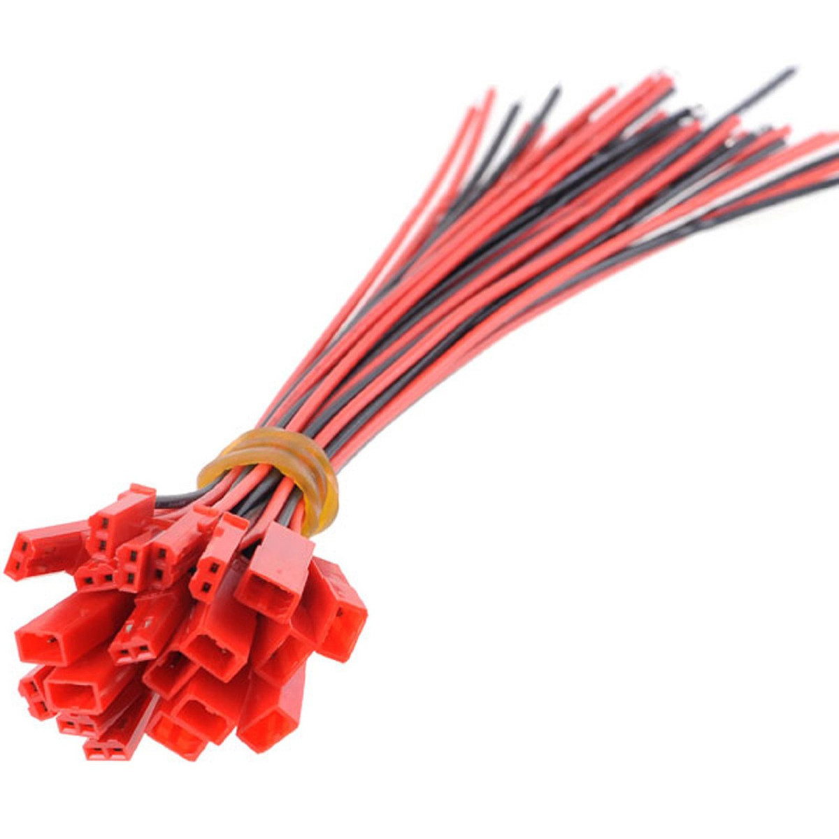Rc Helicopter Battery - 10 Çift 2 Pinli Erkek-Dişi Konnektör
