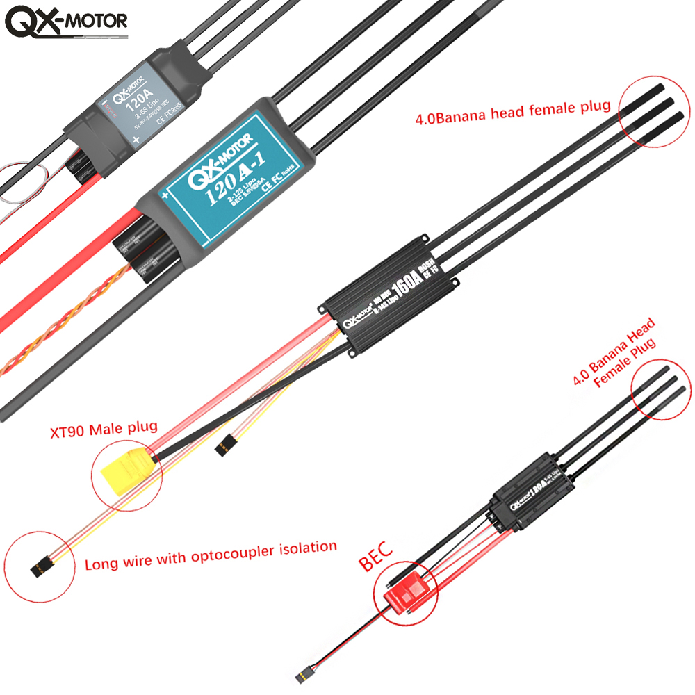 20A-120A Fırçasız ESC Hız Kont - Rc Helicopter Battery incelemesi ve fiyatı