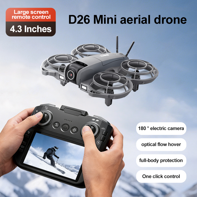 D26 Drone 4K Hava Çekimi HD 18 - Rc Helicopter Case incelemesi ve fiyatı