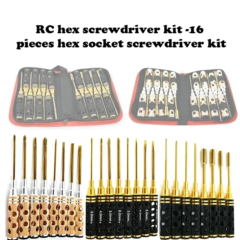 RC Altıgen Tornavida Seti - 16 - Rc Helicopter Tool Kit incelemesi ve fiyatı